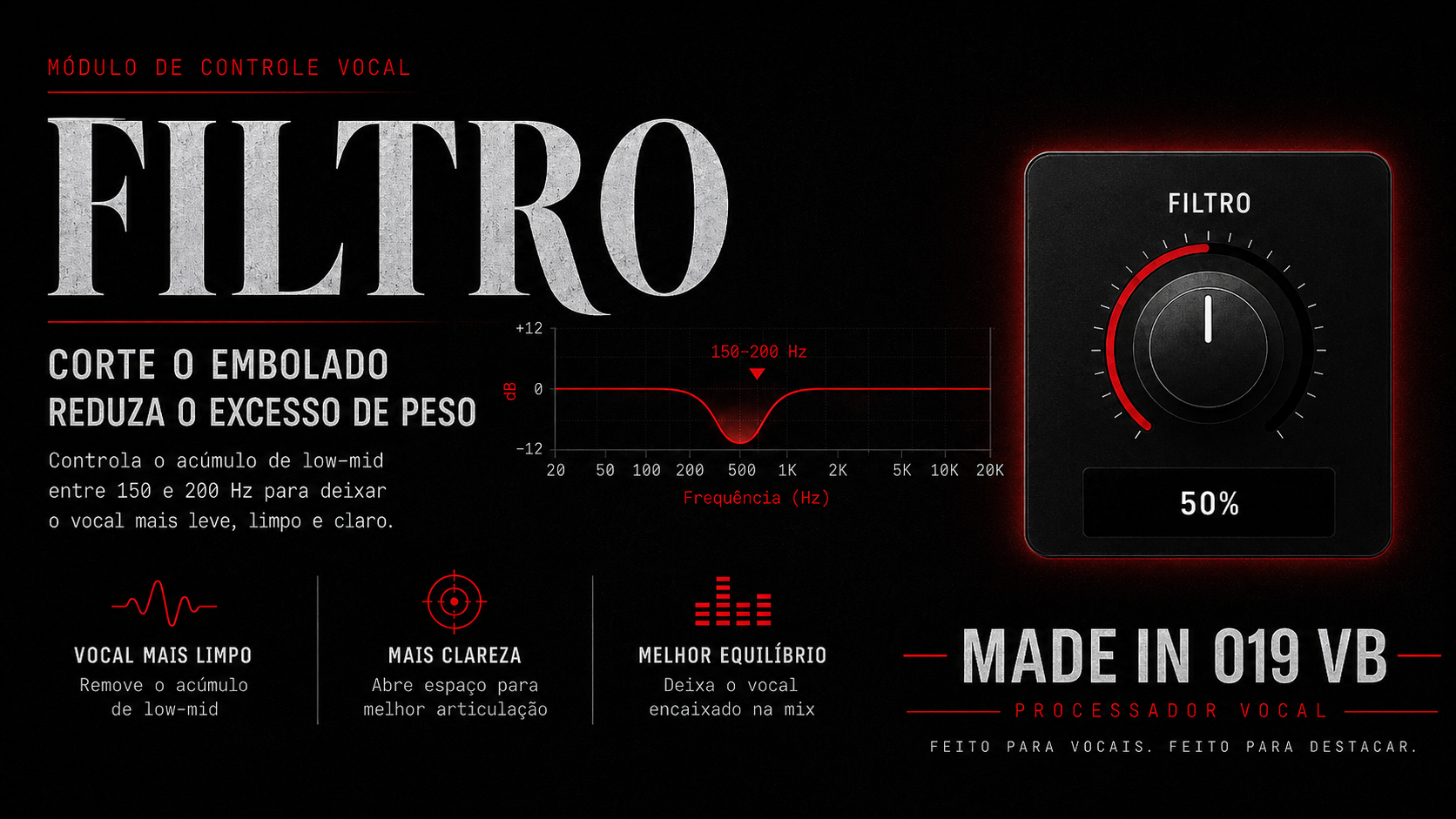 Modulo Filtro do MADE IN 019 VB